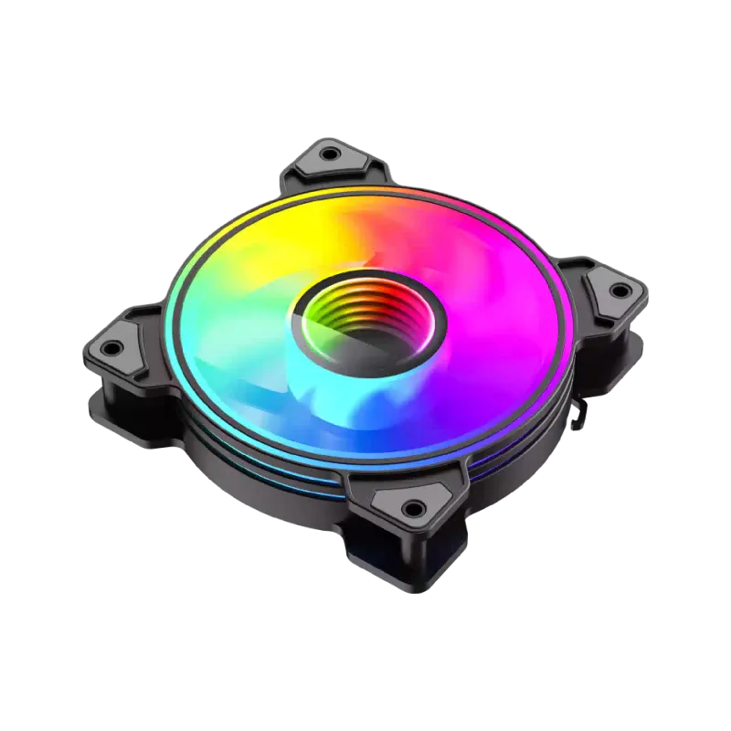 Вентилатор на корпуса Gamemax (Dual-Ring-Infinity-BK)