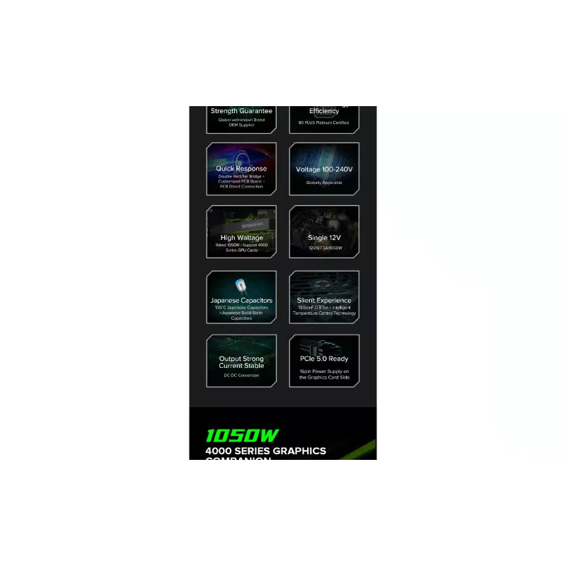 Блок живлення Gamemax  (GX-1050ProBK)