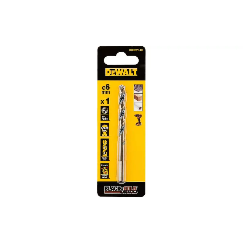 مثقاب للمعادن DeWALT, Black (DT20523)