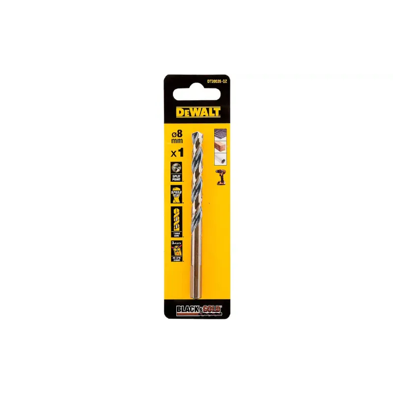 Broca para metal DeWALT, Black (DT20526)