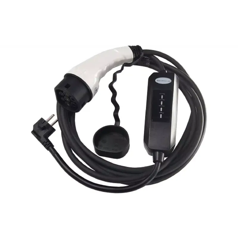 Зарядное устройство для электромобиля HiSmart Type 2 - Schuko, 3.5 кВт, 5 м (EV200764)