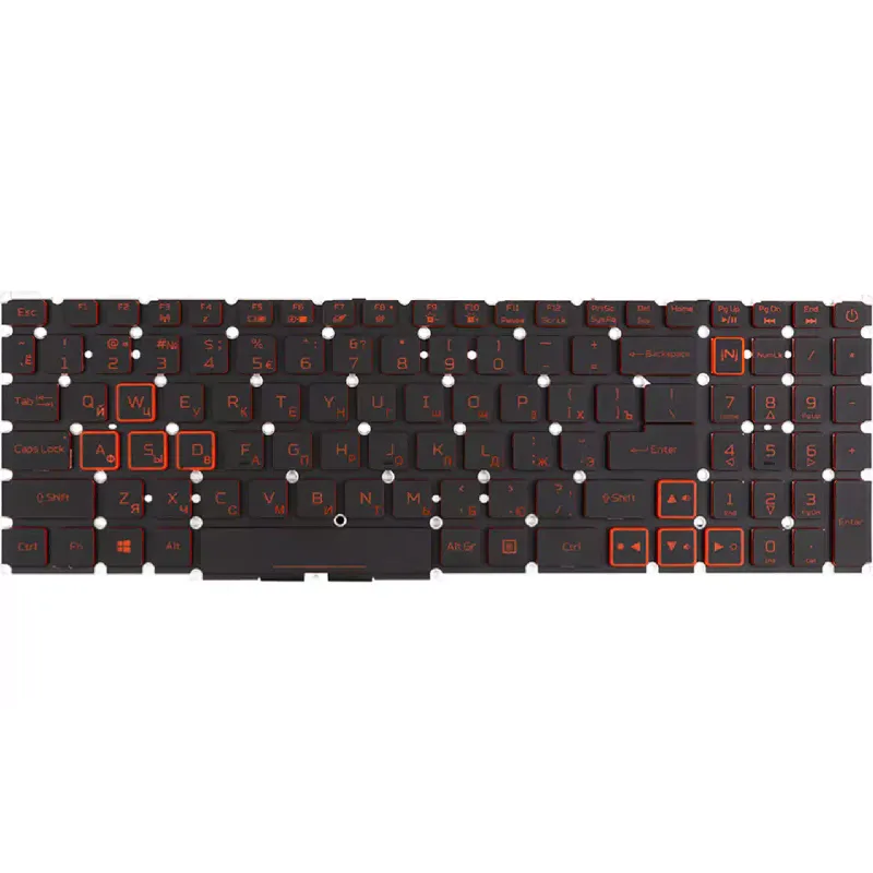 Teclado para portátil PowerPlant, Black (KB315024)