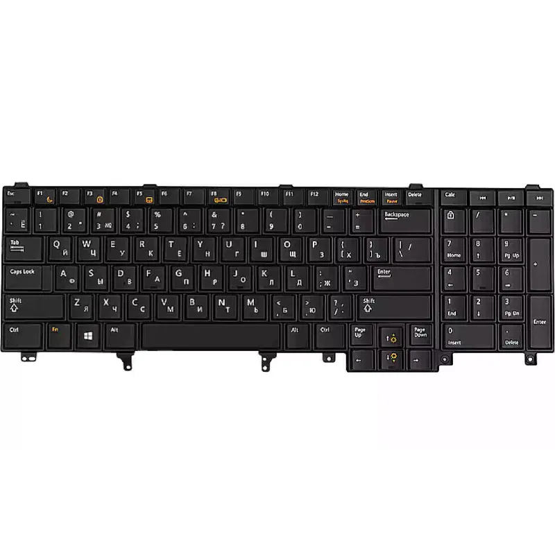 لوحة مفاتيح للكمبيوتر المحمول PowerPlant, Black (KB315031)
