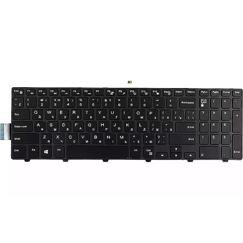 لوحة مفاتيح للكمبيوتر المحمول PowerPlant, Black (KB315147)