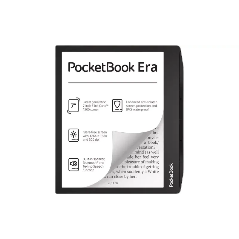 E-könyv Pocketbook 700 Era, Stardust Silver (PB700-U-16-WW)