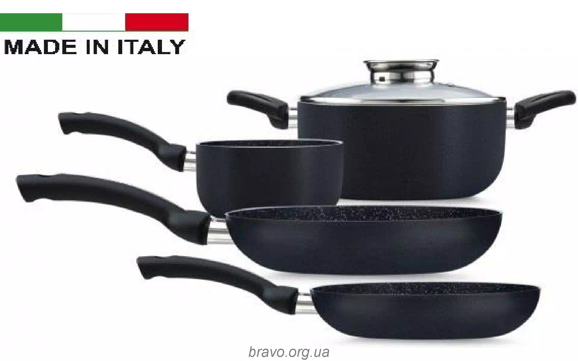 Набір посуду Pensofal Bio Stone (PEN8537-B), 5 шт Набір посуду Pensofal Bio Stone (PEN8537-B), 5 шт