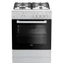 estufa de gas Beko, White (FSG62010FW)