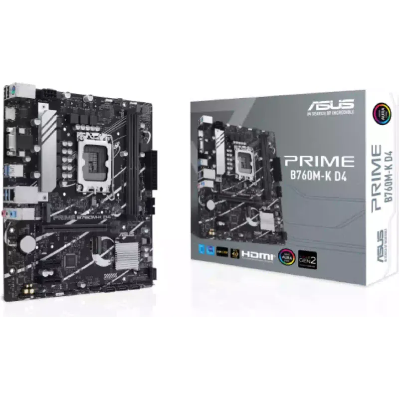 اللوحة الأم Asus (PRIME B760M K D4)