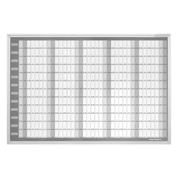 Évtervező Magnetoplan (12365S)