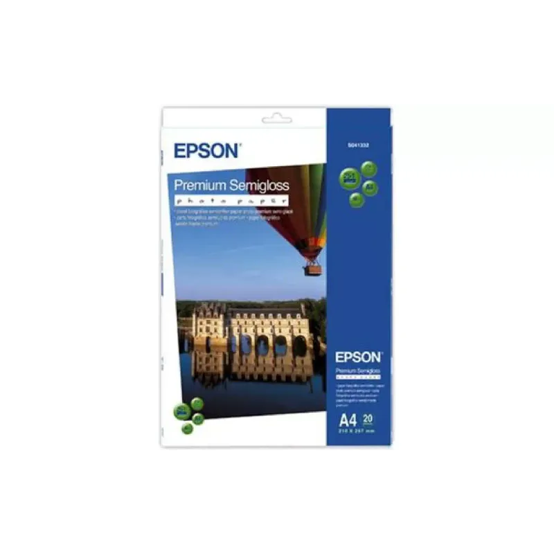 Хартия Epson Premium Semigloss Photo Paper (C13S041332)