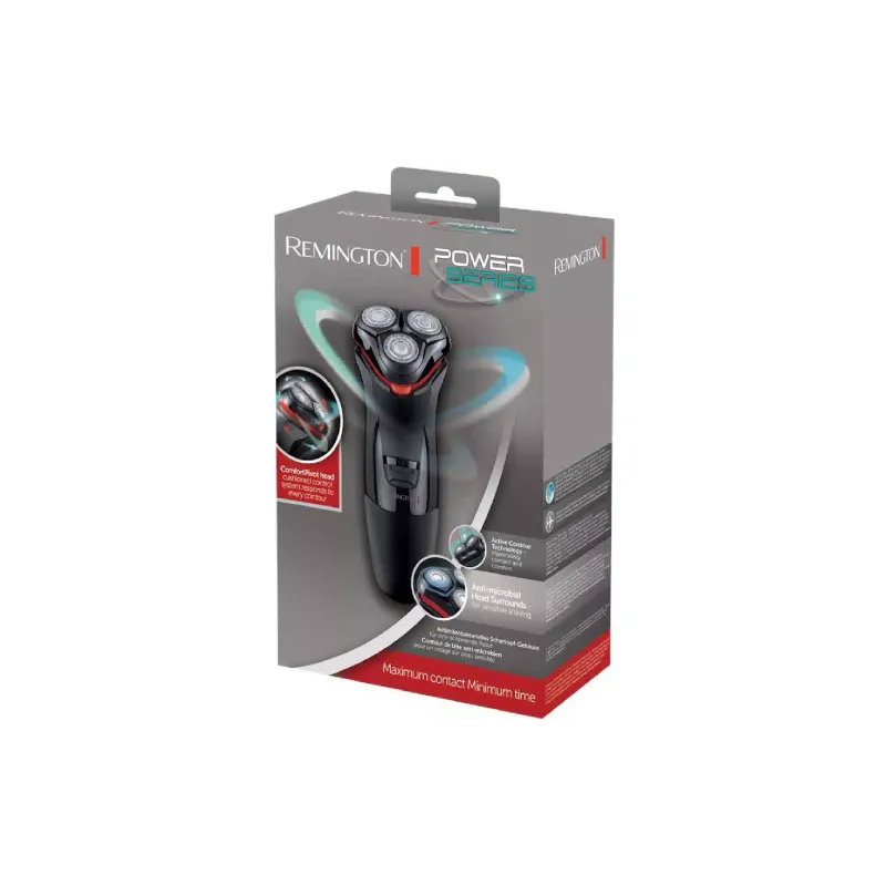 Електробритва роторна Remington Power Series (PR1330), Black/Red