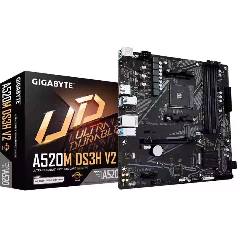 Дънна платка Gigabyte (A520M DS3H V2)