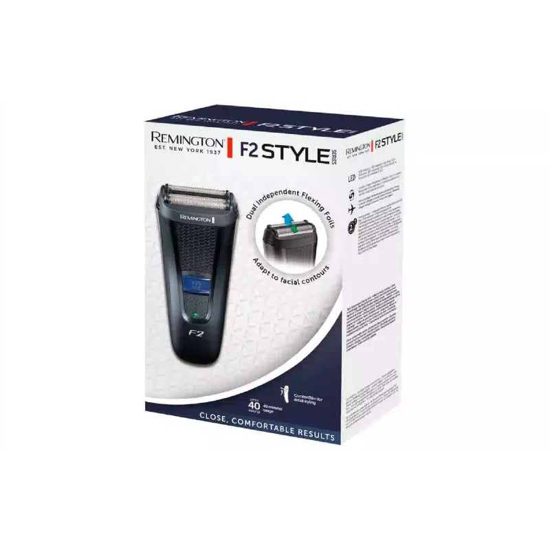 ماكينة حلاقة كهربائية شبكية Remington F2 Style Series, Black (F2002)