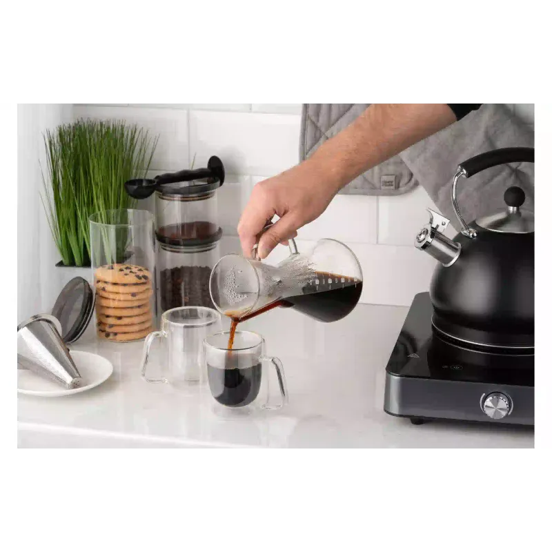 Chemex για την παρασκευή καφέ Ardesto Black Mars, Black (AR0706CM)