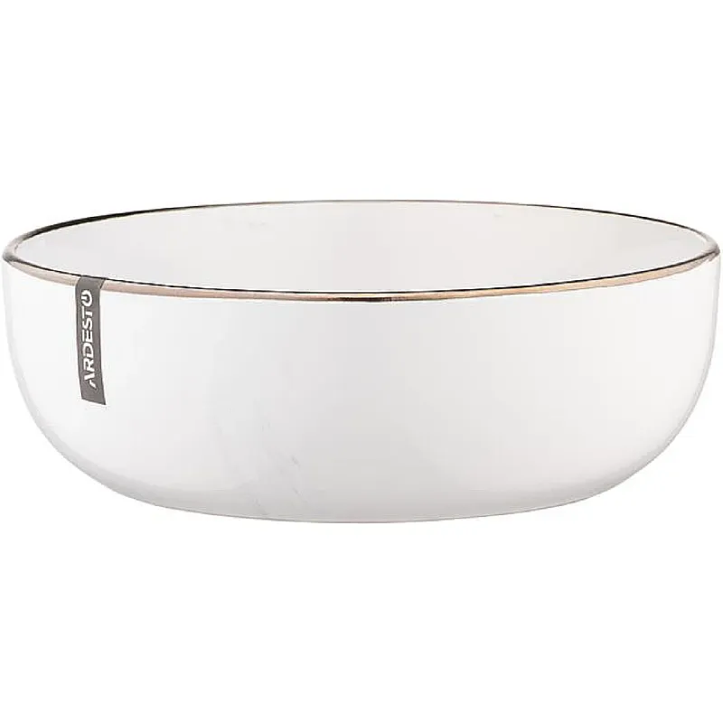 Jušni krožnik Ardesto Marmo, White (AR2919MRBW)