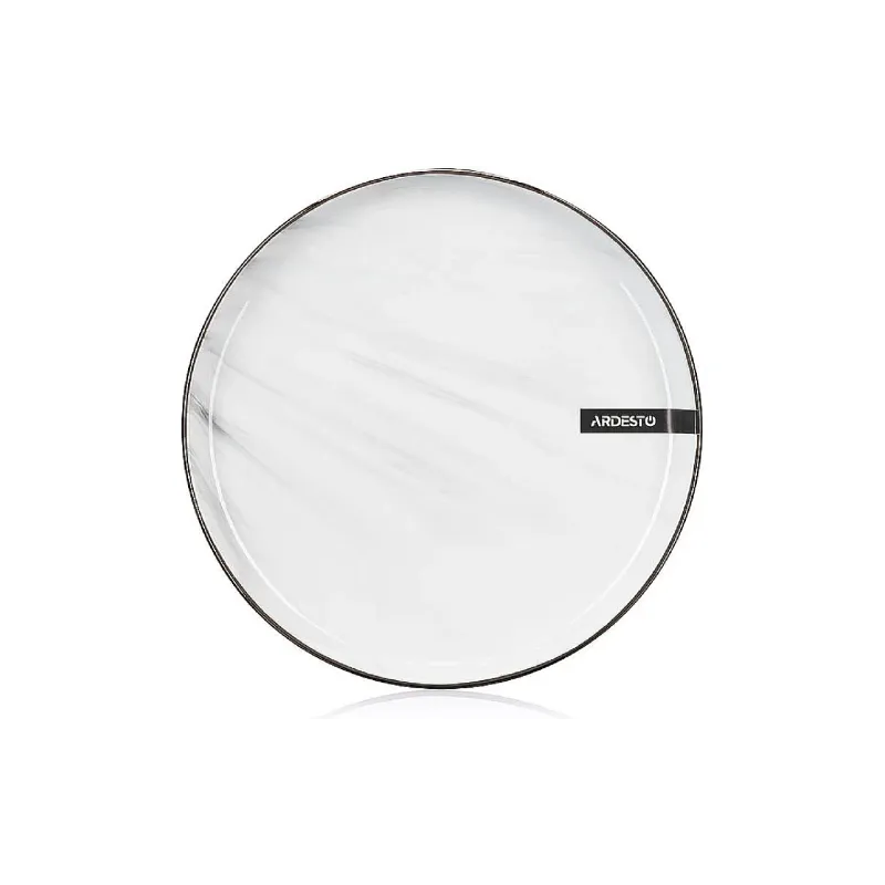 طبق العشاء Ardesto Marmo, White (AR2927MRW)