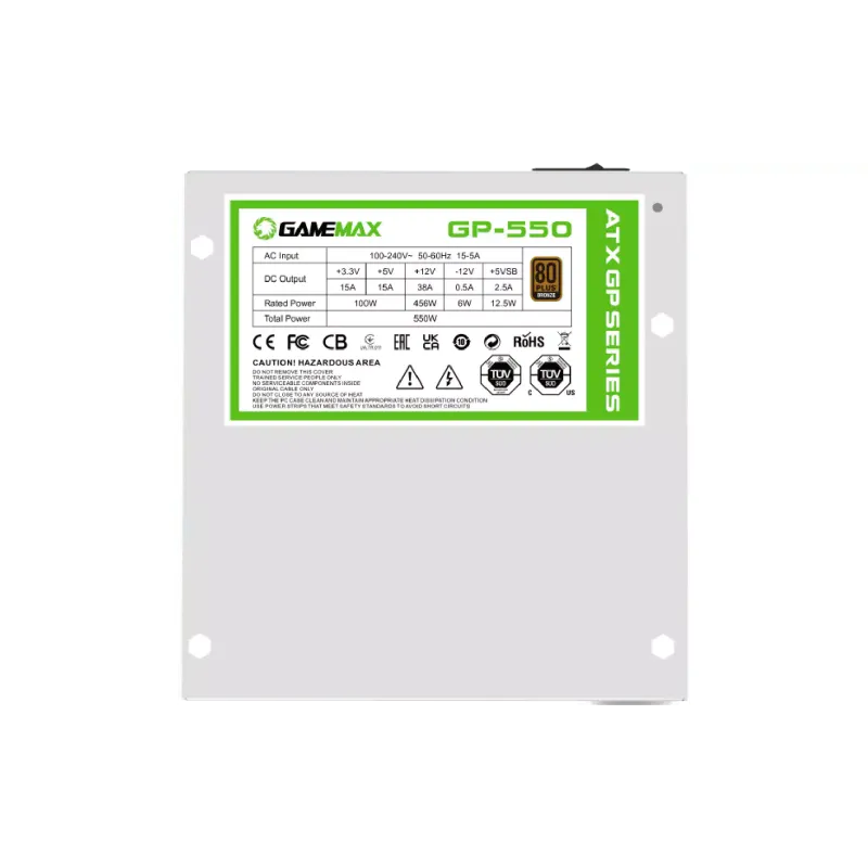 unidade de potência Gamemax (GP-550-White)