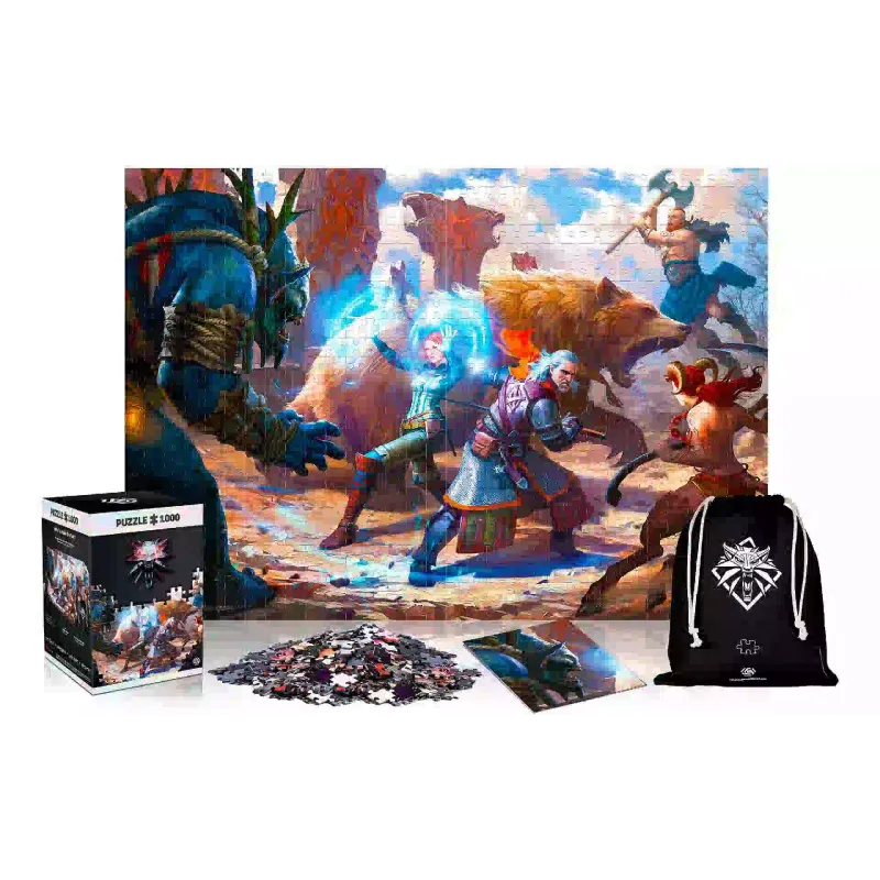 لغز GoodLoot The Witcher Geralt & Triss in Battle (5908305233619)