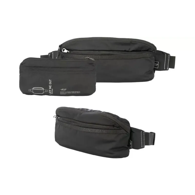 Сумка розкладна Tucano Let Me Out Crossbody, Black (BLMOCB-BK)