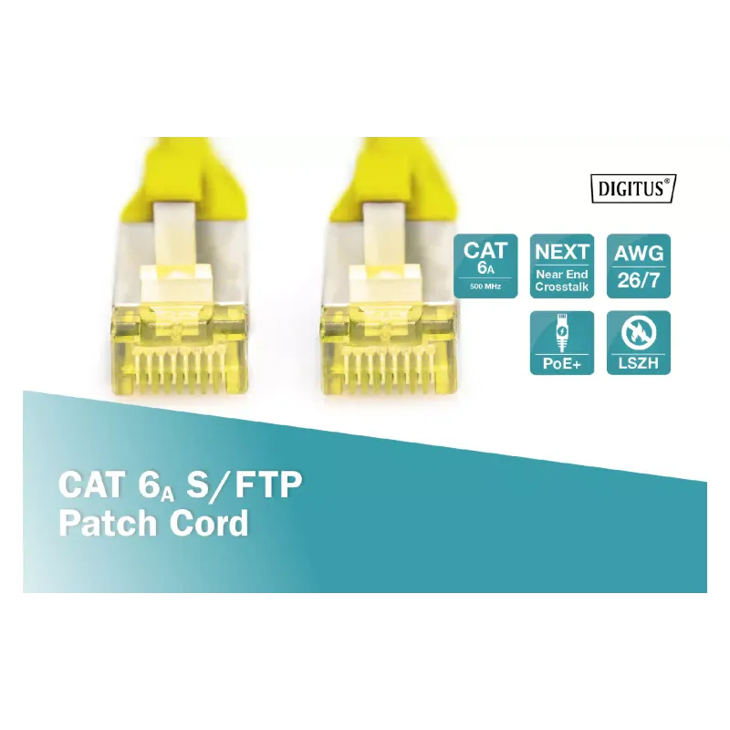 Патч-корд Digitus  Yellow (DK-1644-A-010/Y)