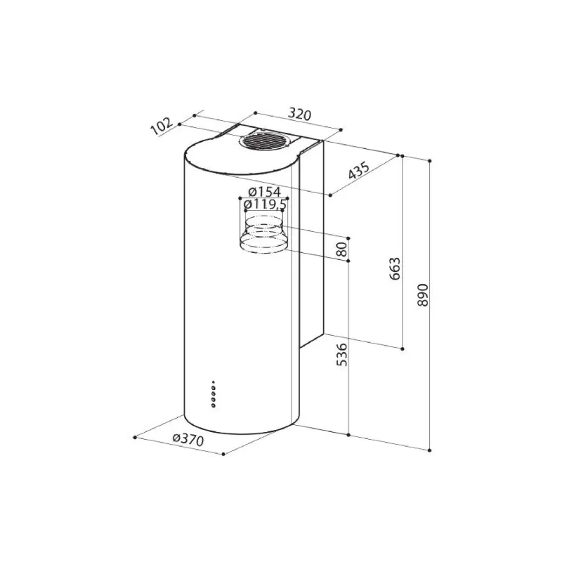 Абсорбатор Faber (335.0538.983)