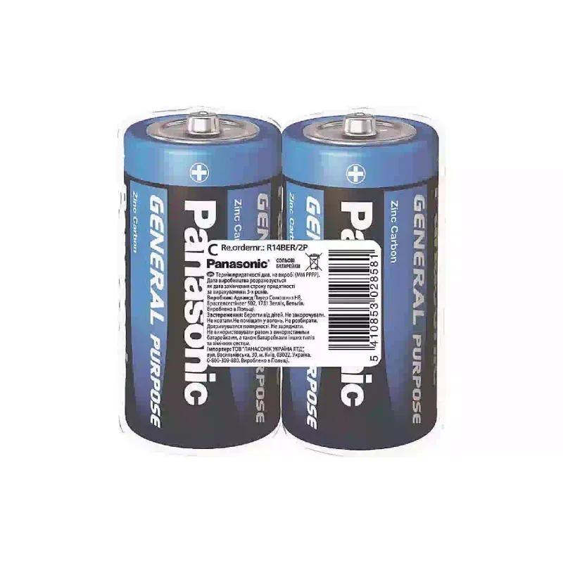 بطارية Panasonic (R14BER/2P)