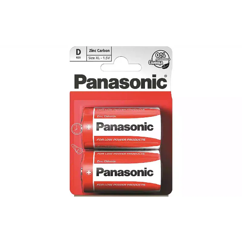 Battery Panasonic (R20REL/2BPR)