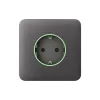 اللوحة الأمامية للمقبس Ajax, Grey (000038810)