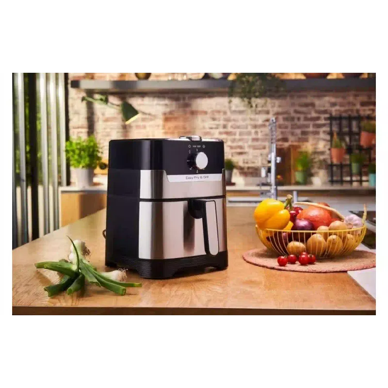 Мультипіч Tefal EasyFry & Grill (EY501D15), 4.2 л, 1550 Вт, Gray