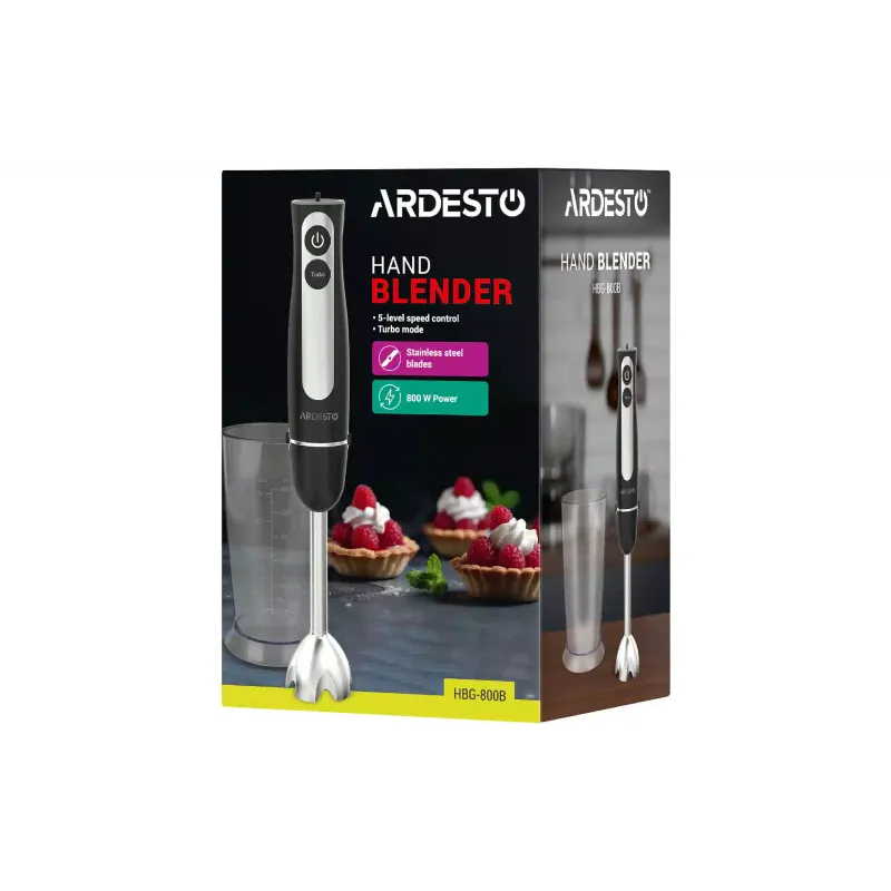 خلاط يدوي Ardesto, Silver (HBG-800B)