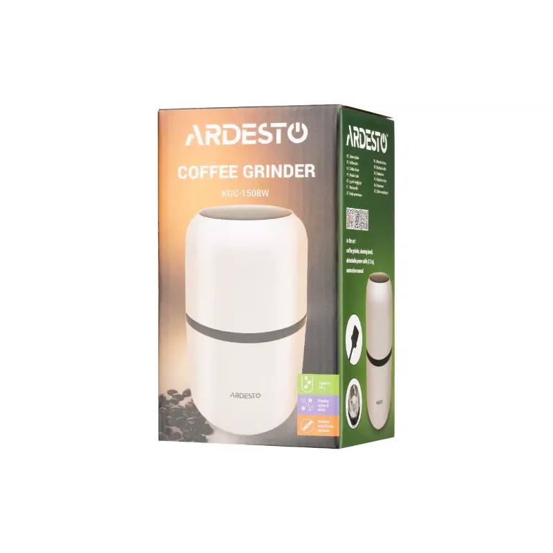 Кавомолка Ardesto (KGC-1508W), White
