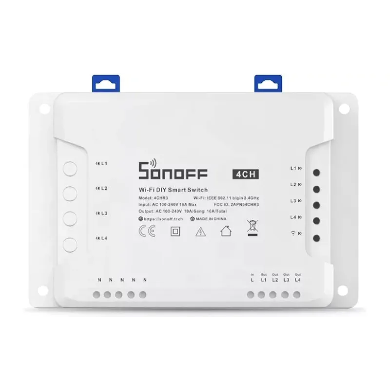 Wi-Fi перемикач Sonoff (4CHR3)