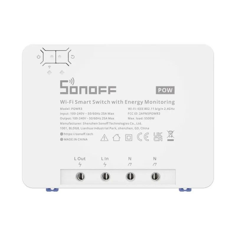 Wi-Fi перемикач Sonoff (4CHR3)