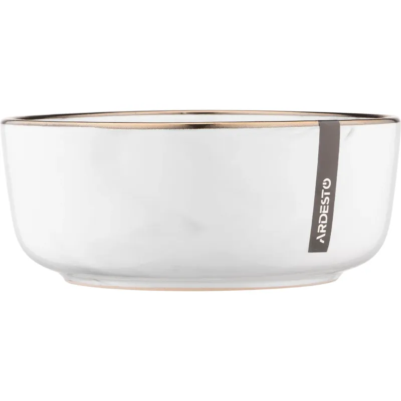 Μπολ σαλάτας Ardesto Marmo, White (AR2916MRW)