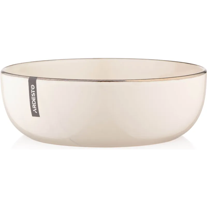 Чиния за супа Ardesto Marmo, Beige (AR2919MRBS)