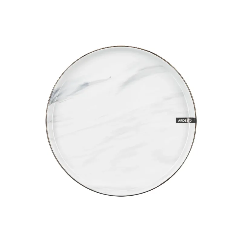 طبق العشاء Ardesto Marmo, White (AR2927MRW)