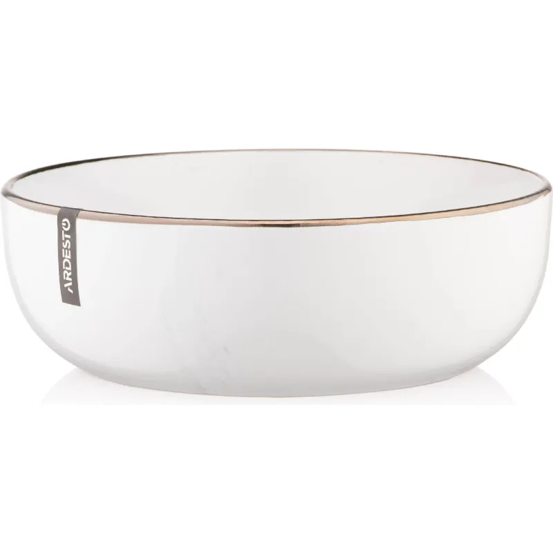 طبق حساء Ardesto Marmo, White (AR2919MRBW)