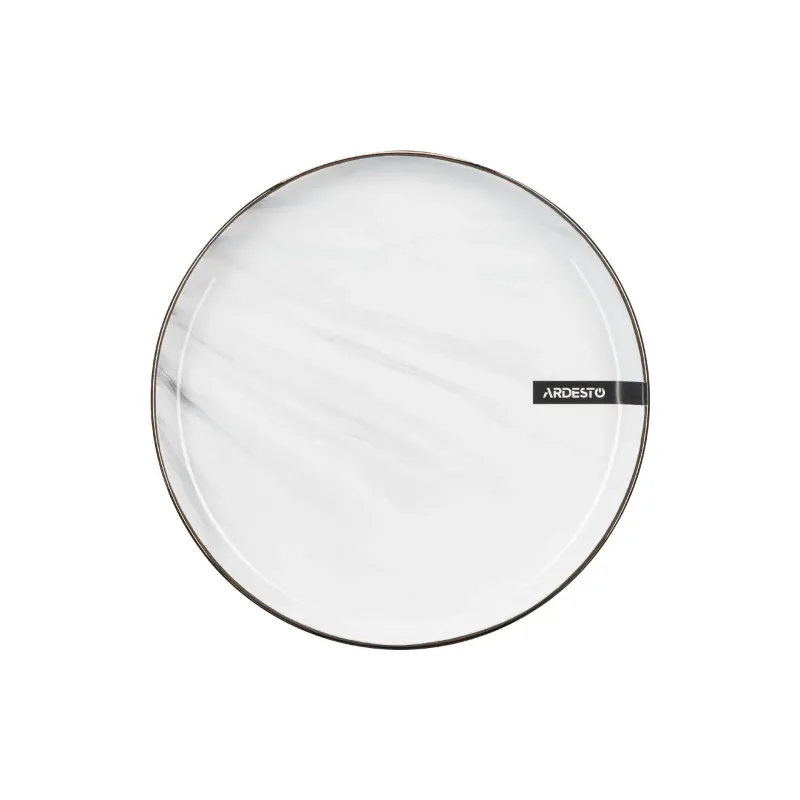 طبق حلوى Ardesto Marmo, White (AR2919MRW)