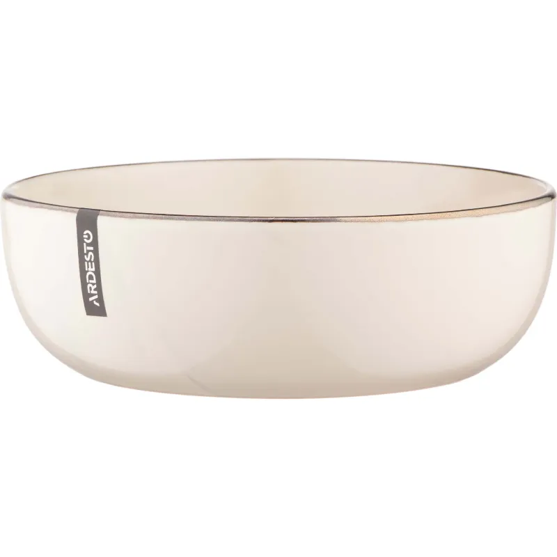 Чиния за супа Ardesto Marmo, Beige (AR2919MRBS)