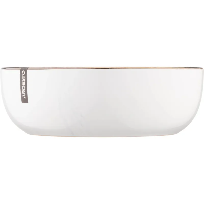 طبق حساء Ardesto Marmo, White (AR2919MRBW)