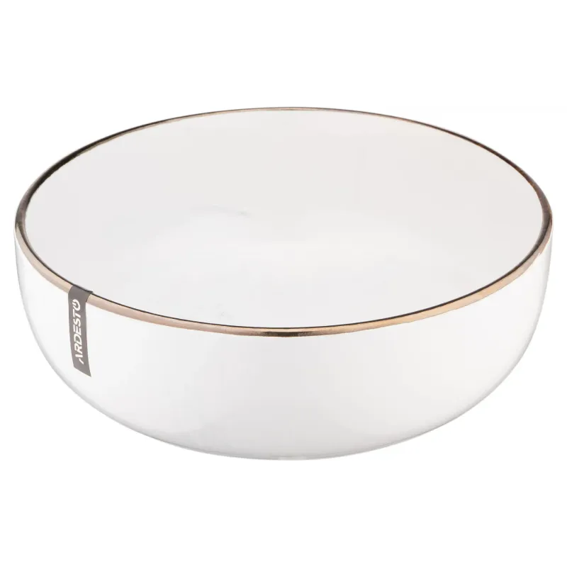 طبق حساء Ardesto Marmo, White (AR2919MRBW)