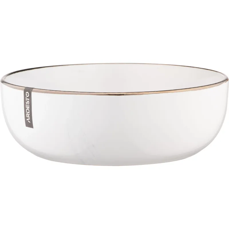 طبق حساء Ardesto Marmo, White (AR2919MRBW)