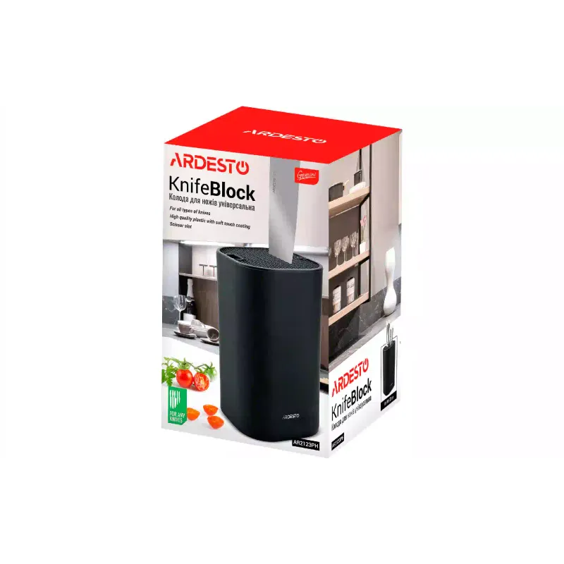 Blok za nože Ardesto Gemini, Black (AR2123PH)