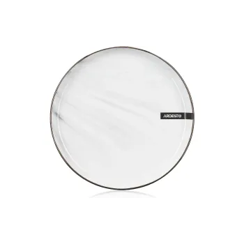 Dessert plate Ardesto Marmo, White (AR2919MRW)