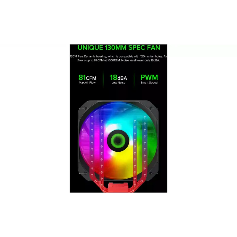 مبرد وحدة المعالجة المركزية Gamemax (Sigma-540-ARGB)