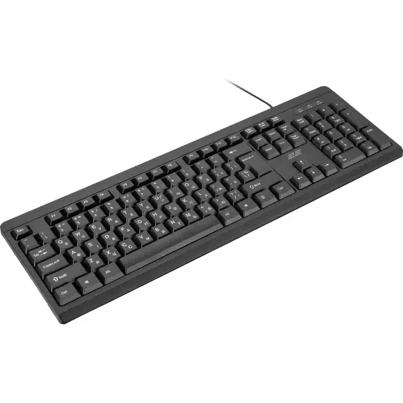 Membrane keyboard 2E  Black (2E-KS108UB_UA)