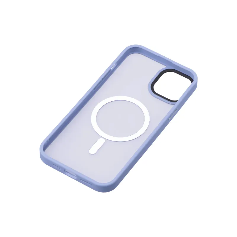 Case 2E Soft Touch MagSafe (2E-IPH-15PRM-OCLS-BL), for Apple iPhone 15 Plus, Light Blue