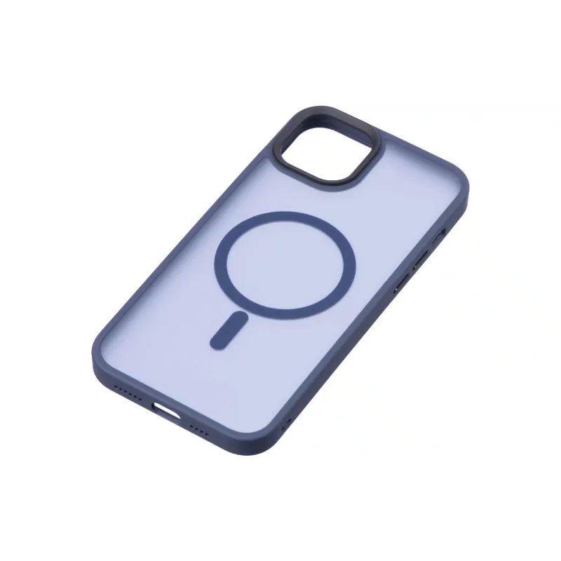 Чохол 2E Soft Touch MagSafe (2E-IPH-15PRM-OCLS-DL), для Apple iPhone 15 Plus, Dark Blue