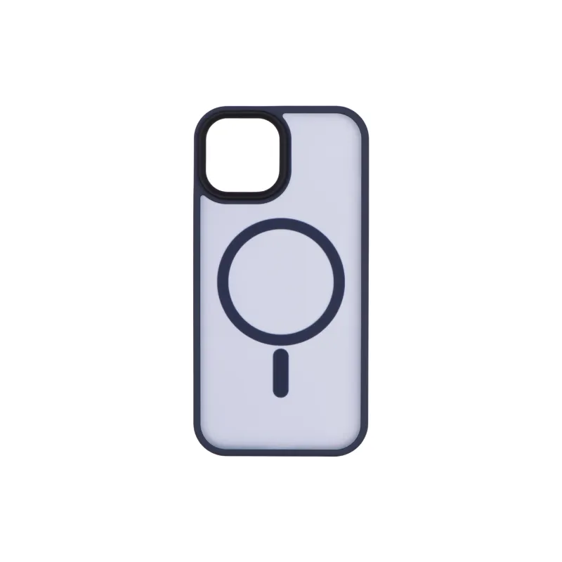 Чохол 2E Soft Touch MagSafe (2E-IPH-15-OCLS-DL), для Apple iPhone 15, Dark Blue