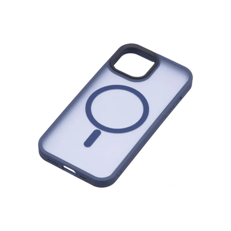 Чохол 2E Soft Touch MagSafe (2E-IPH-15-OCLS-DL), для Apple iPhone 15, Dark Blue